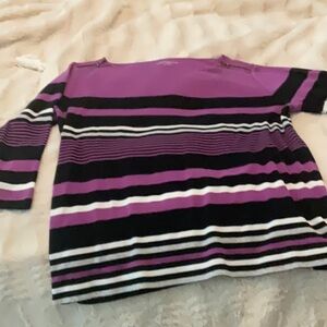 Croft & Barrow Purple Top